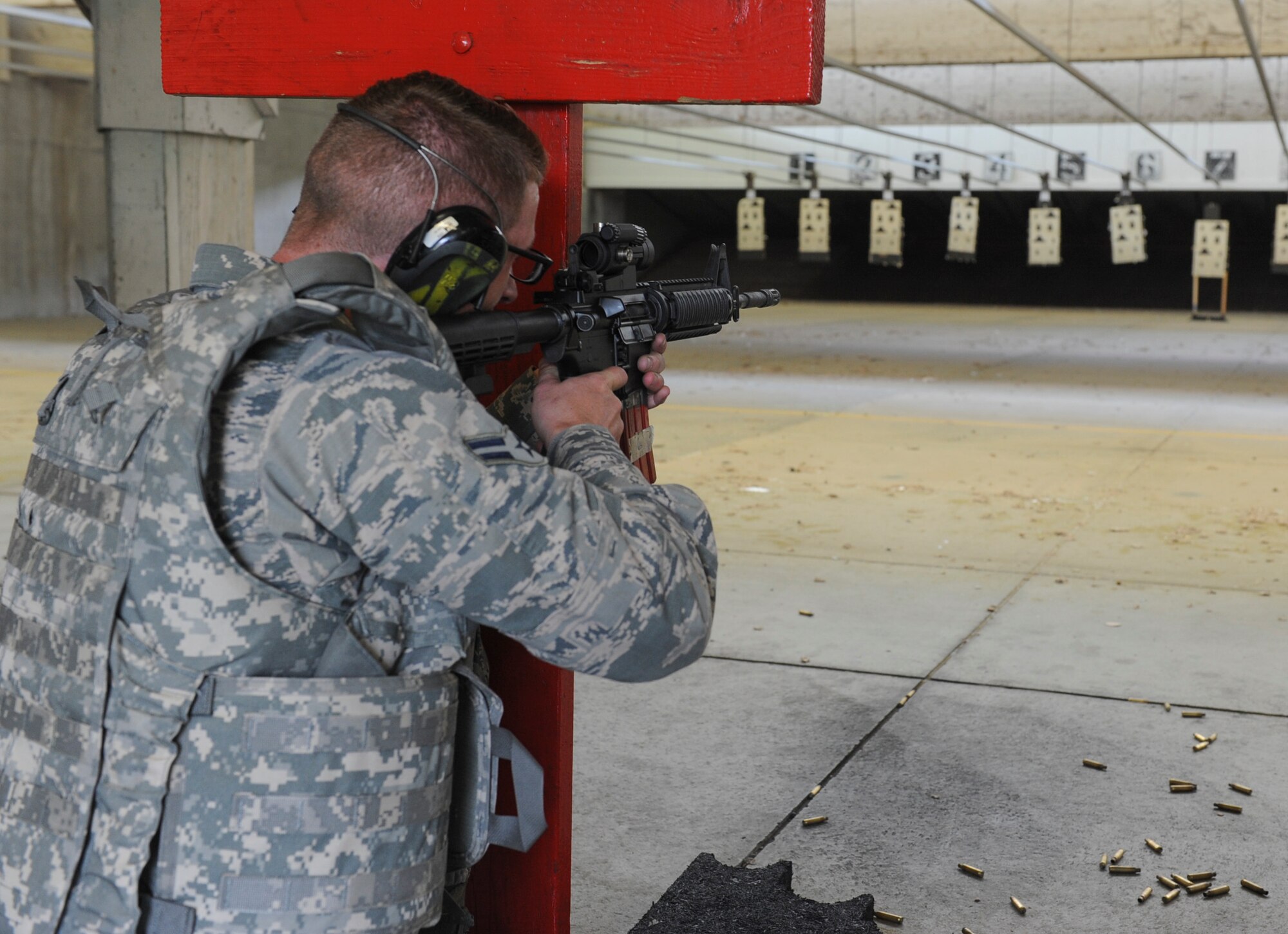 22nd Security Forces Squadron weapons qualifying