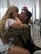 More than 20 Citizen Airmen from the 38th Aerial Port Squadron were greeted by loved ones and friends today at the Charleston International Airport when they returned to Charleston after a six month deployment to the Middle East. Some members were seeing their newborn babies in person for the first time.  (U.S. Air Force Photo / Michael Dukes)