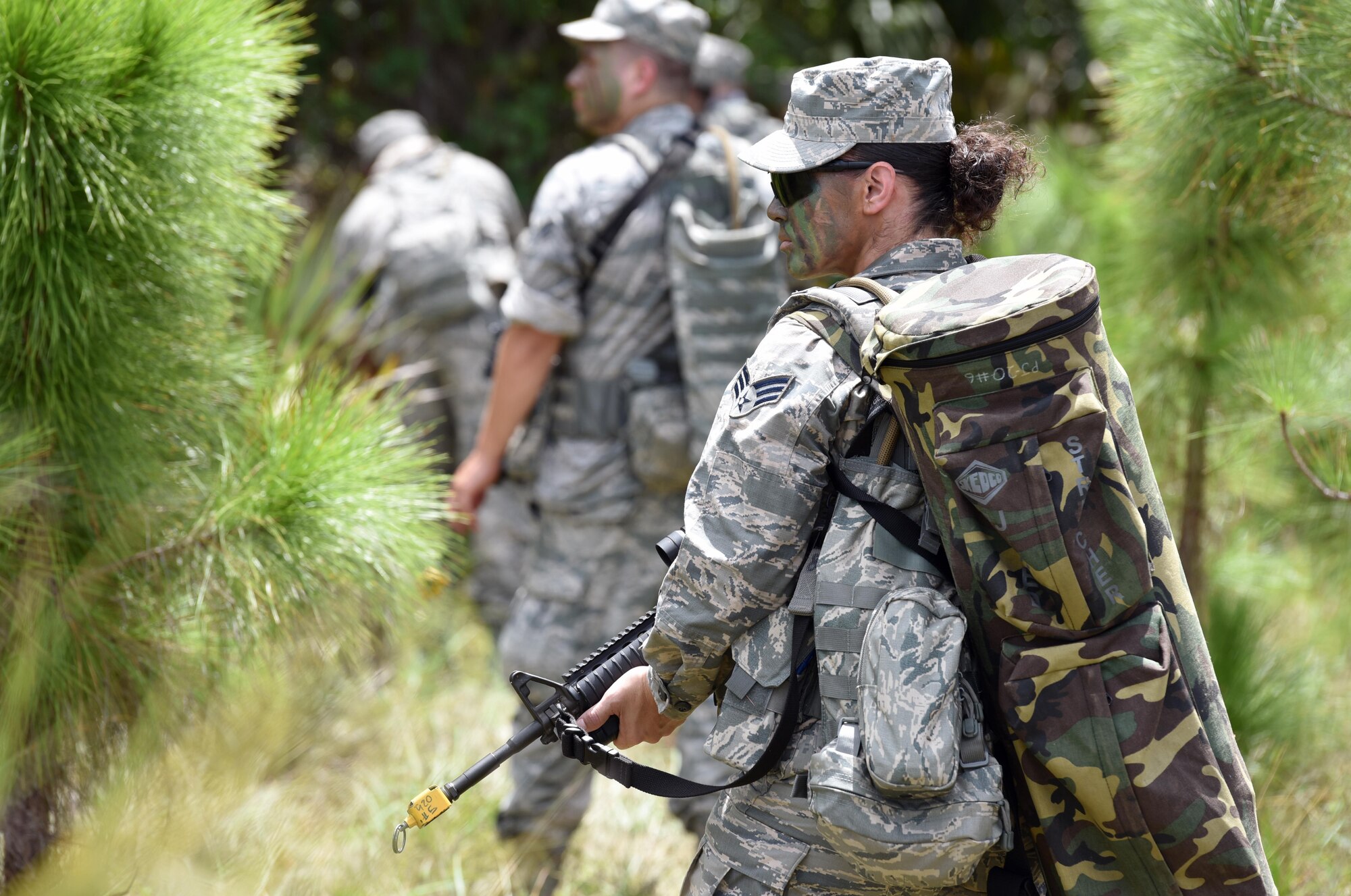 Defenders train at Malabar Annex