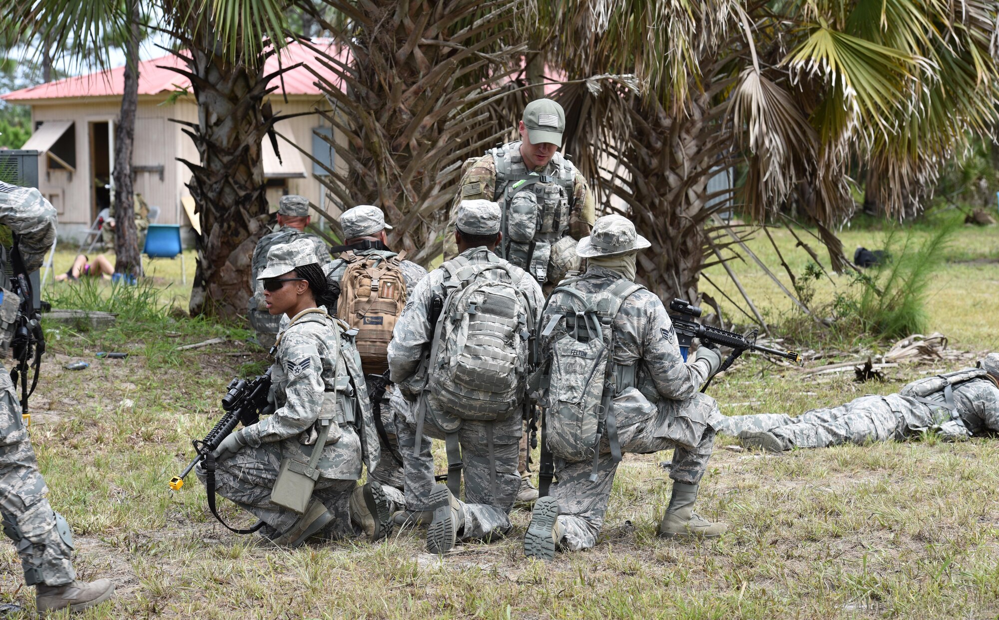 Defenders train at Malabar Annex