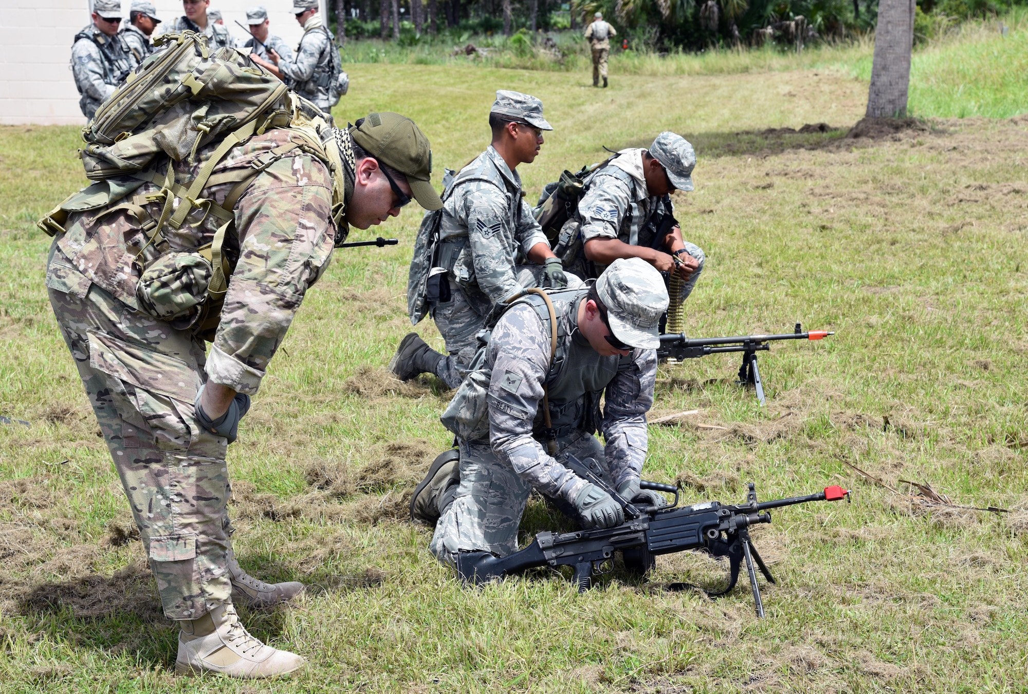 Defenders train at Malabar Annex