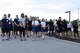 Members of Team Seymour prepare for the start of a 5k walk for Women’s Equality Day, August 25, 2017, at Seymour Johnson Air Force Base, North Carolina. Women’s Equality Day was established to commemorate the passage of the 19th Amendment in 1920. (U.S. Air Force photo by Airman 1st Class Victoria Boyton)