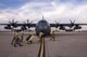 An engine-start check is performed prior to an MC-130J Commando II takeoff for night operations from Cannon Air Force Base, New Mexico, Aug. 23, 2017. This aircraft provides low-level air refueling capabilities and infiltration and exfiltration of troops into hostile territories. (U.S. Air Force photo by Staff Sgt. Charles Dickens/Released)