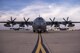 An MC-130J Commando II prepares to take off from Cannon Air Force Base, New Mexico, for training operations Aug. 23, 2017. This aircraft has been in use at Cannon AFB since September 2011. (U.S. Air Force photo by Staff Sgt. Charles Dickens/Released)