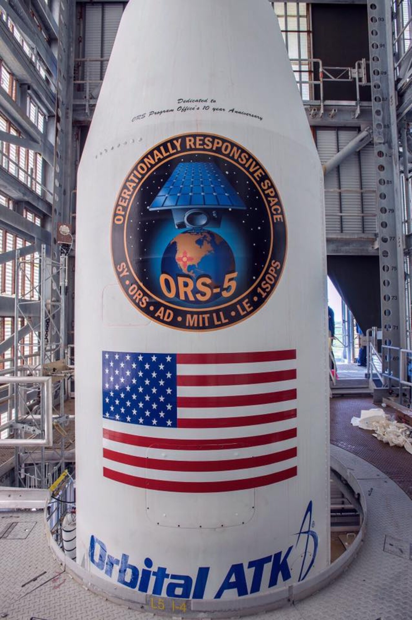 The 45th Space Wing supported Orbital ATK’s successful Minotaur IV rocket launch carrying the United States Air Force’s Operationally Responsive Space 5 satellite Aug. 26, 2017, at 2:04 a.m. from Space Launch Complex 46 at Cape Canaveral Air Force Station, Fla.