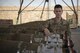 Airman 1st Class Peter Legare is a munitions systems specialist assigned to the 455th Expeditionary Maintenance Squadron, Bagram Airfield, Afghanistan. Legare is deployed out of Aviano Air Base, Italy, and is a native of Emmitsburg, Maryland. (U.S. Air Force photo by Staff Sgt. Benjamin Gonsier)