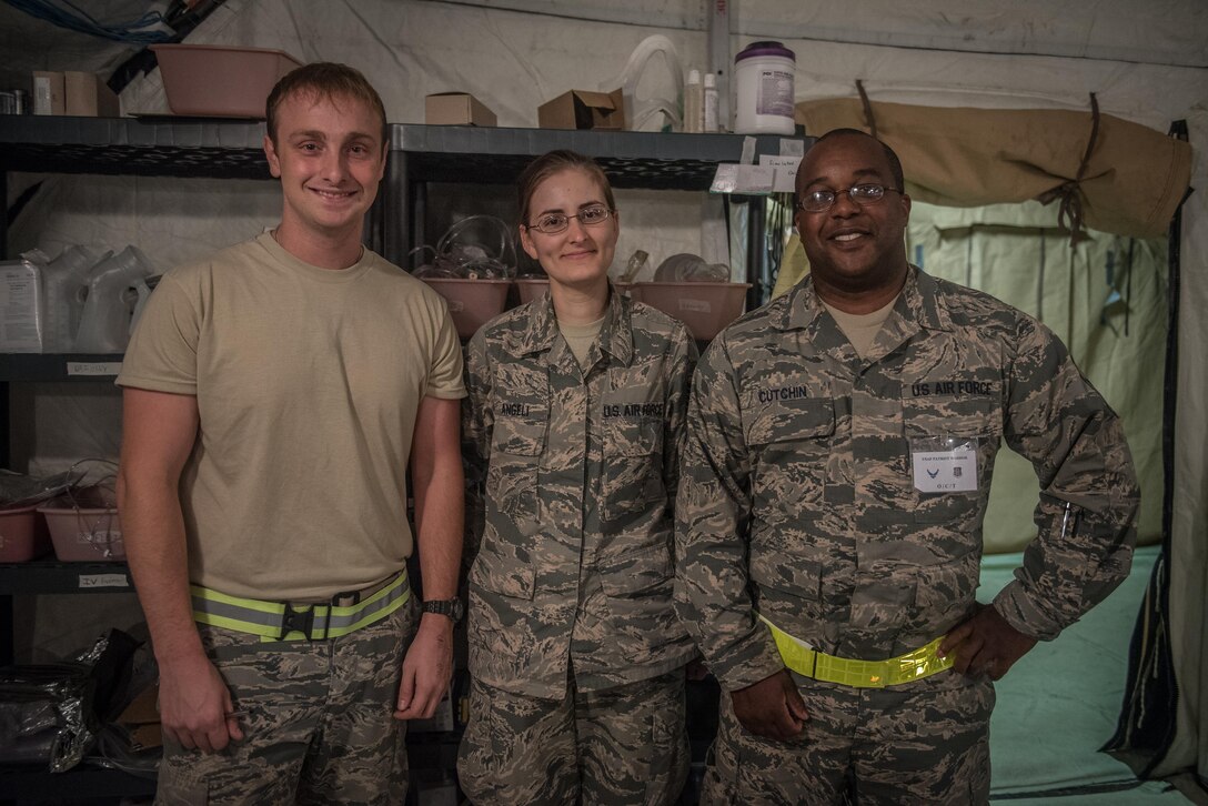 Patriot Warrior is an exercise intended to test the ability of the Air Force Reserve to provide combat-ready forces to operate in dynamic, contested environments and to sharpen Citizen Airmen's skills in supporting combatant commander requirements.