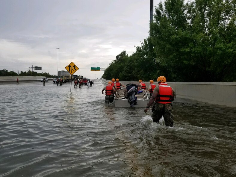 Texas Guard rescues in Houston