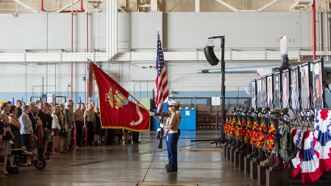 Honoring the fallen Marines of VMGR-452