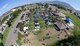 Fisheye view of the crowd and vehicles gathered for the annual Ogden Air Logistics Complex summer picnic and car show. (U.S. Air Force photo by Alex R. Lloyd)