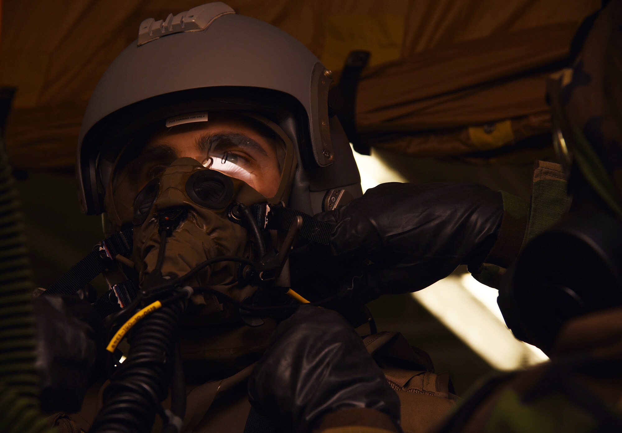 Aircrew contamination control area