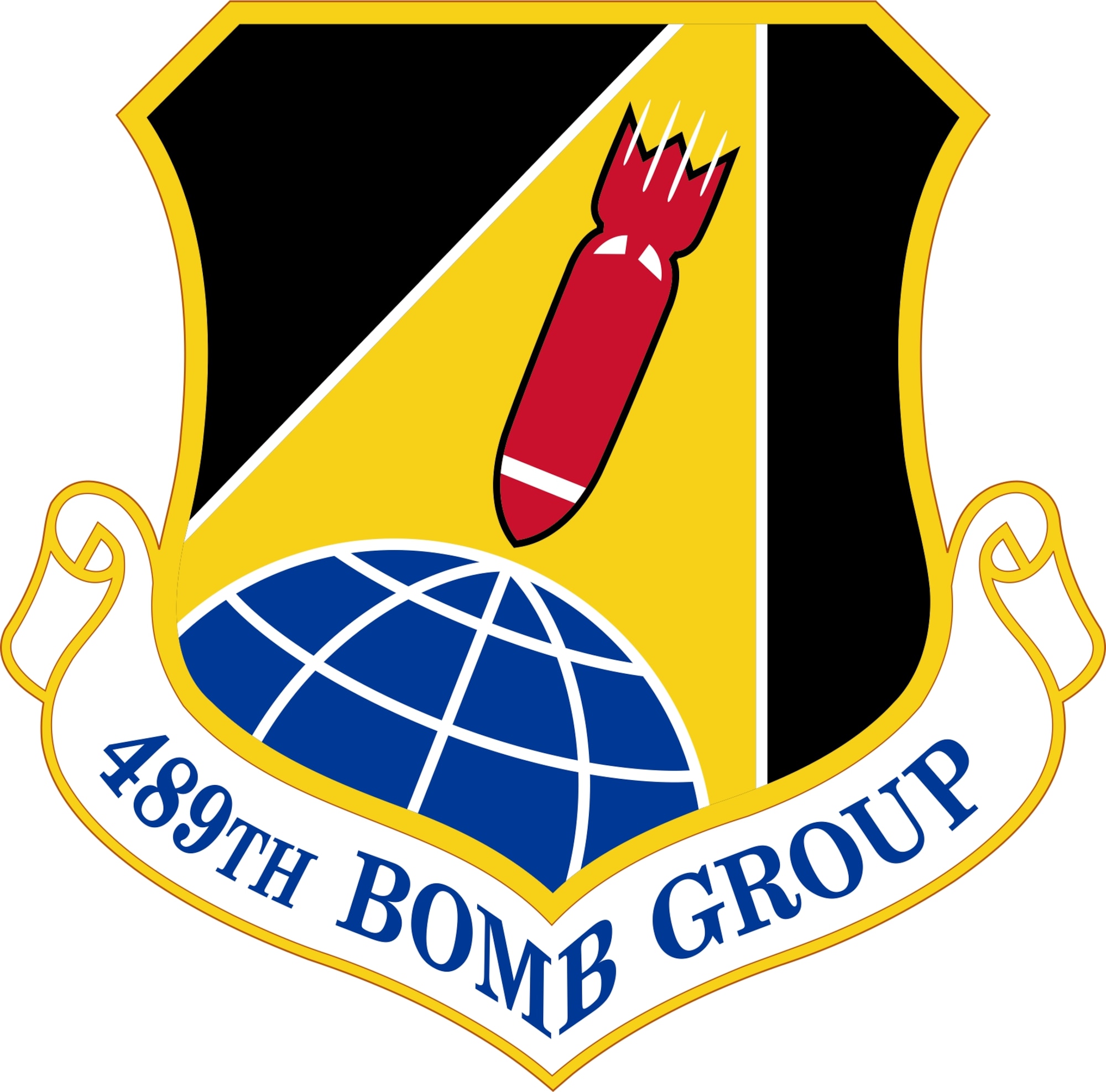 Official 489th Bomb Group Patch
