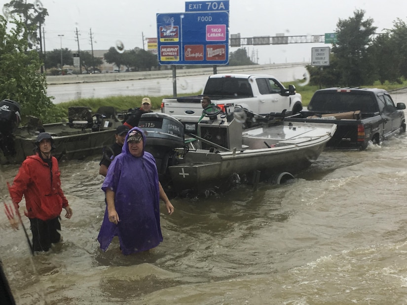 79th Quartermaster Company assists in Hurricane Harvey rescue efforts