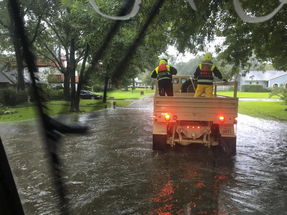 79th Quartermaster Company assists in Hurricane Harvey rescue efforts