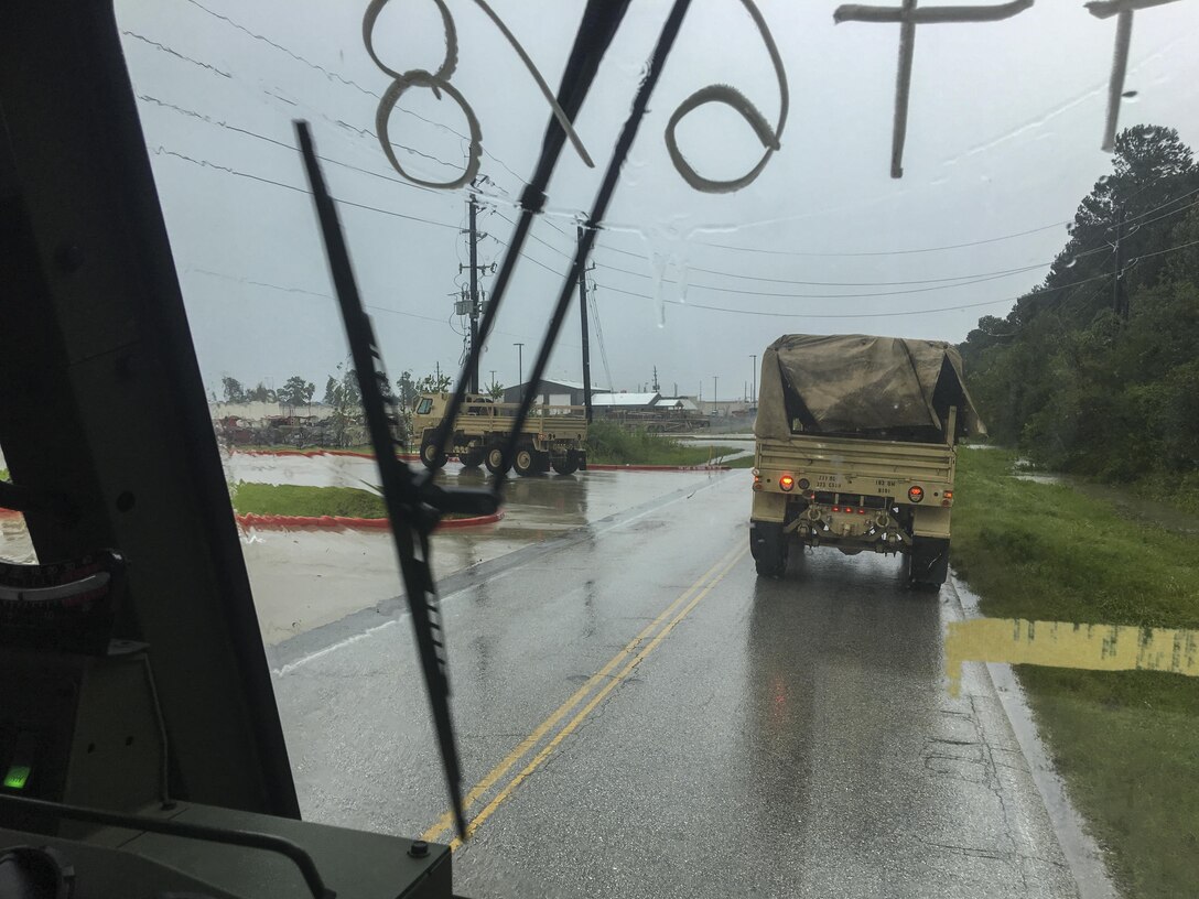 79th Quartermaster Company assists in Hurricane Harvey rescue efforts