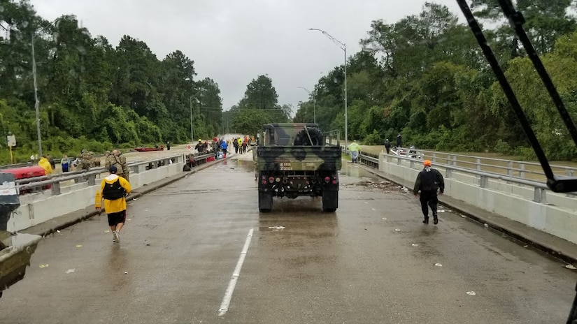 Army Reserve continues Hurricane Harvey rescue efforts