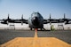 An EC-130H Compass Call receives maintenance at an undisclosed location in Southwest Asia, Aug. 30, 2017. Compass Call is an airborne tactical weapon system that uses noise jamming to disrupt enemy command and control communications and deny time-critical adversary coordination essential for enemy force management. (U.S. Air Force photo by Tech. Sgt. Jonathan Hehnly)