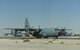 An EC-130H Compass Call travels along the taxiway at an undisclosed location in Southwest Asia, June 27, 2017. Compass Call is an airborne tactical weapon system that uses noise jamming to disrupt enemy command and control communications and deny time-critical adversary coordination essential for enemy force management. (U.S. Air Force photo by Tech. Sgt. Jonathan Hehnly)