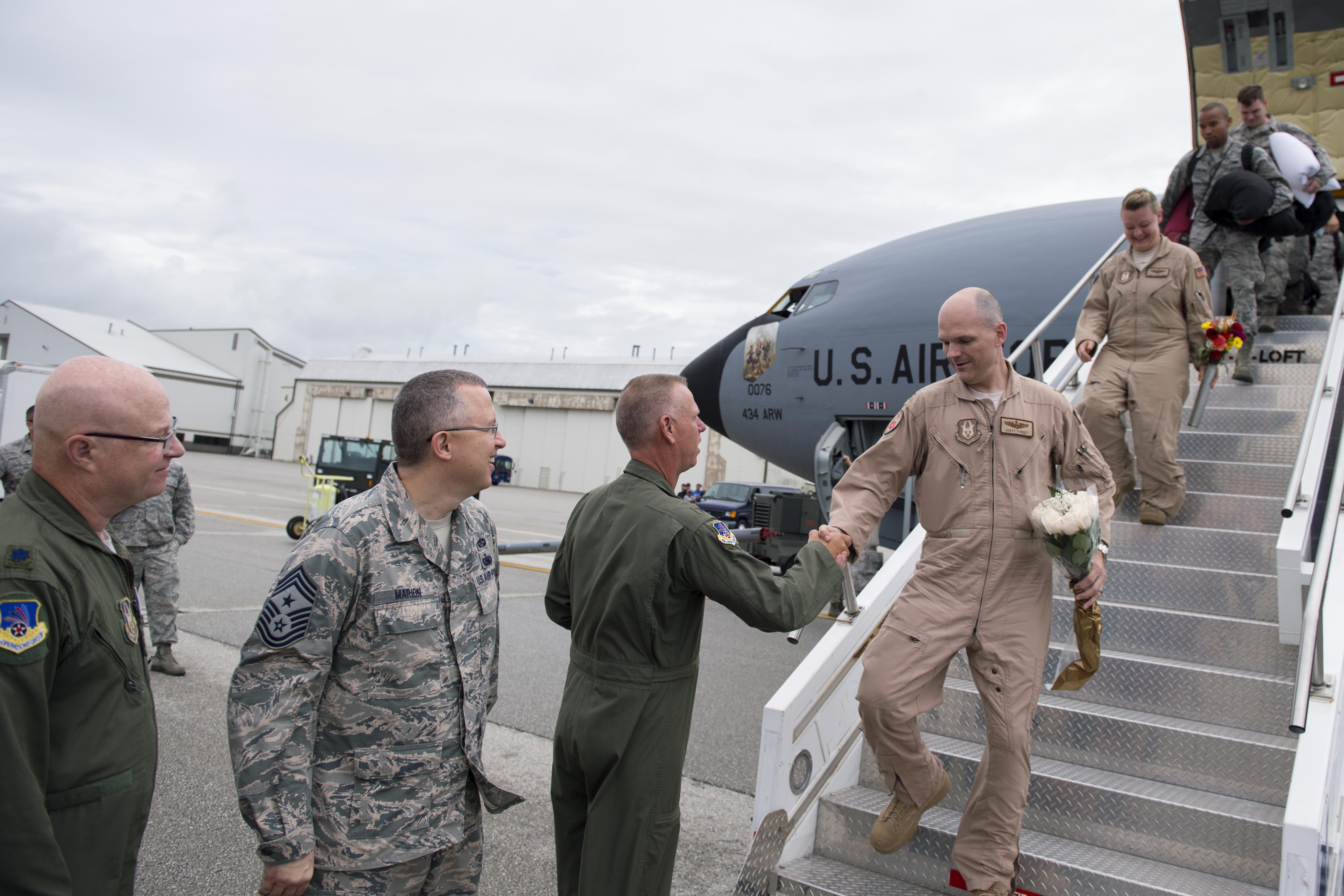 Nearly 100 Airmen, 7 tankers return from deployments > Grissom Air