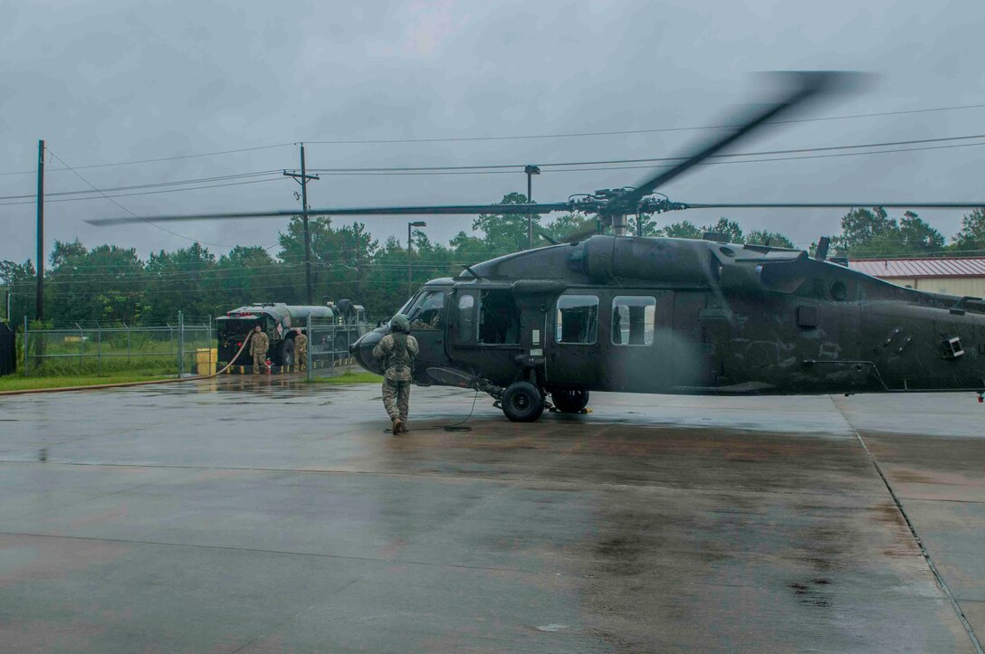 U.S. Army Reserve aviation supports Hurricane Harvey rescue efforts