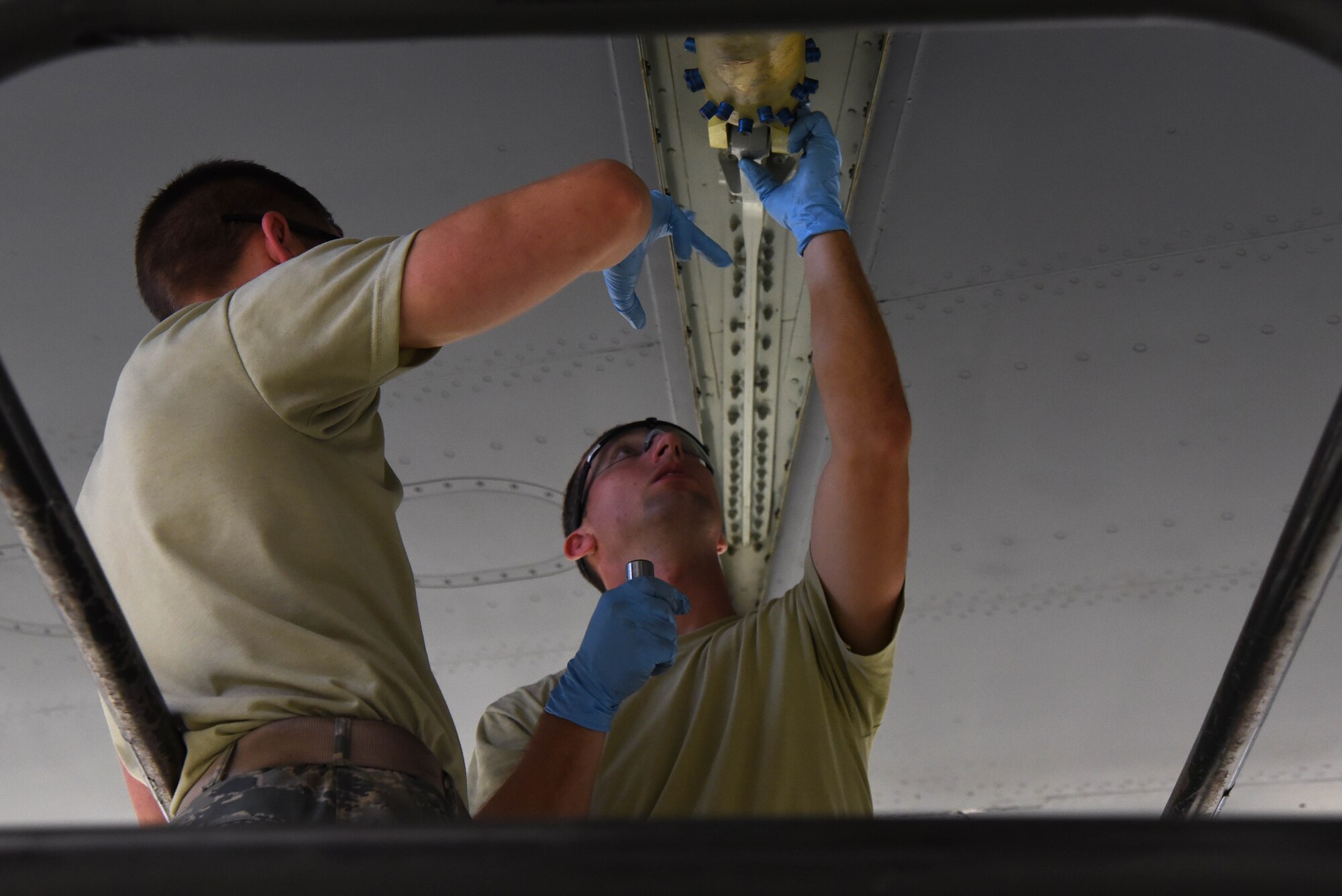 22nd MXS inspects KC-135