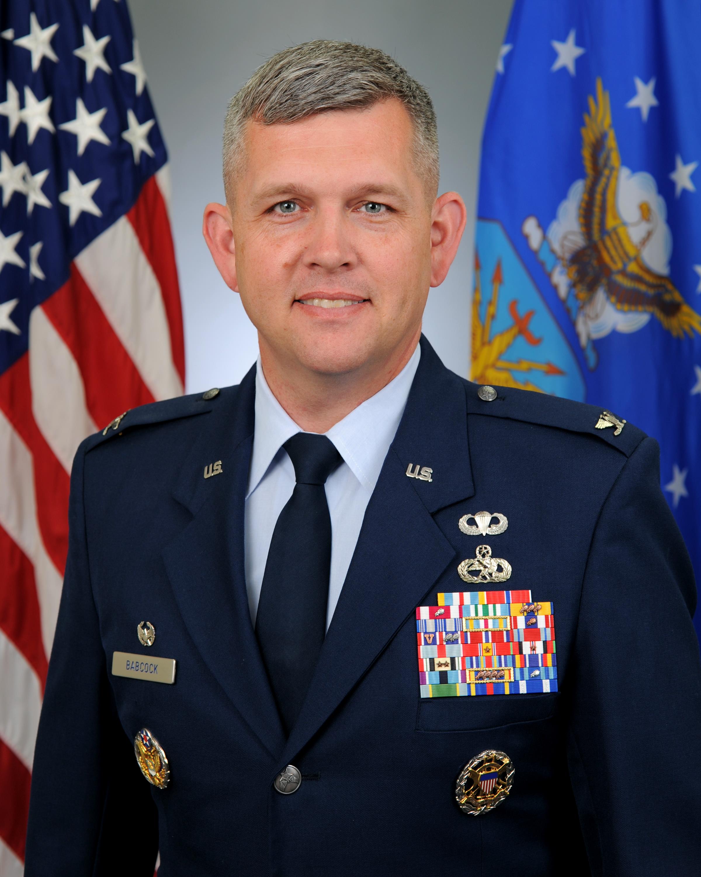 Colonel Anthony D. Babcock headshot