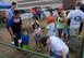 Children and parents go through a petting zoo put on by the Lasseter’s Lil’ Acres farm during the 2017 Back to School Round Up event on Ellsworth Air Force Base, S.D., Aug. 26, 2017. This event allowed for children to have fun with different activities. Parents also received information and educational resources from colleges, local libraries and scholarships. (U.S. Air Force photo by Airman Nicolas Z. Erwin)