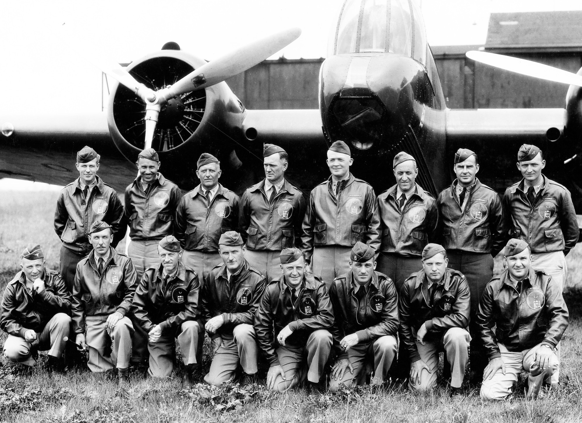 Officers of the 1934 Alaskan Flight.