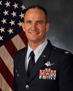 Lt Col Brian T. Hobbins is the Commander, 479th Operations Support Squadron