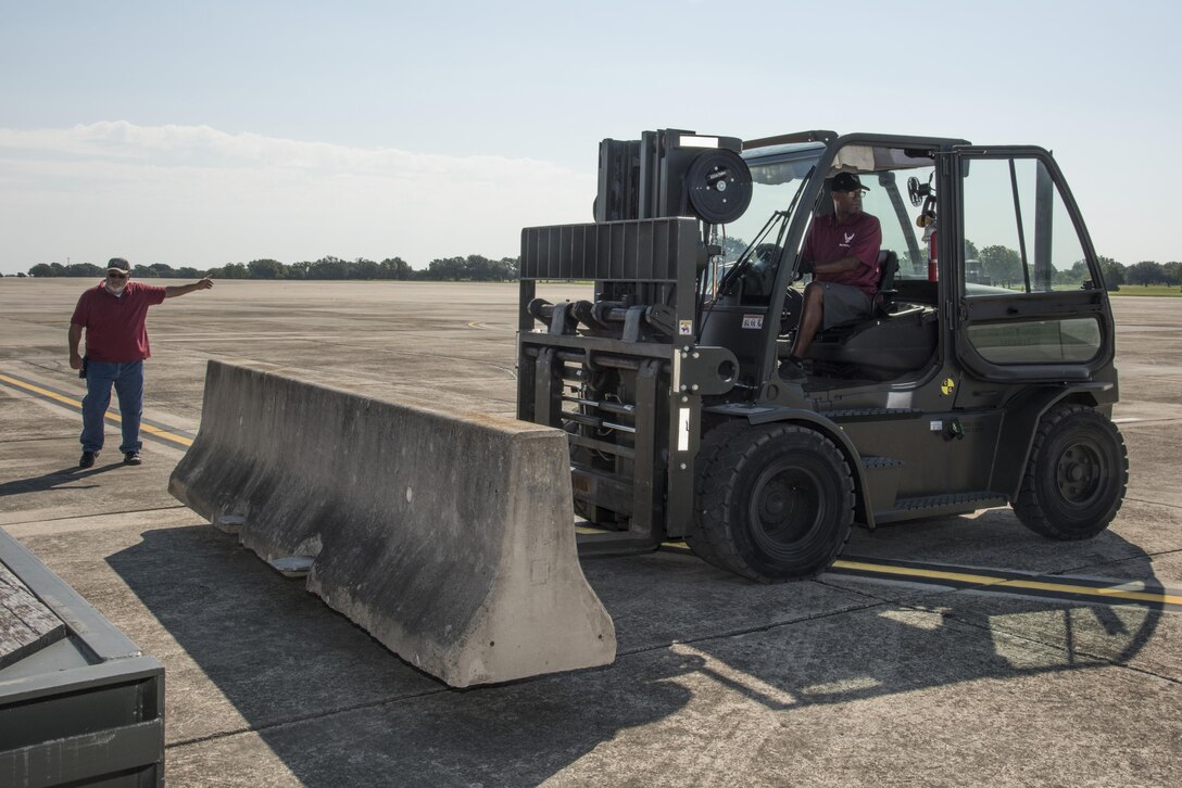JBSA-Randolph’s role in Hurricane Harvey relief efforts includes pre-positioning of supplies like water, meals, blankets and other resources closer to the affected areas. (U.S. Air Force photos by Senior Airman Stormy Archer)