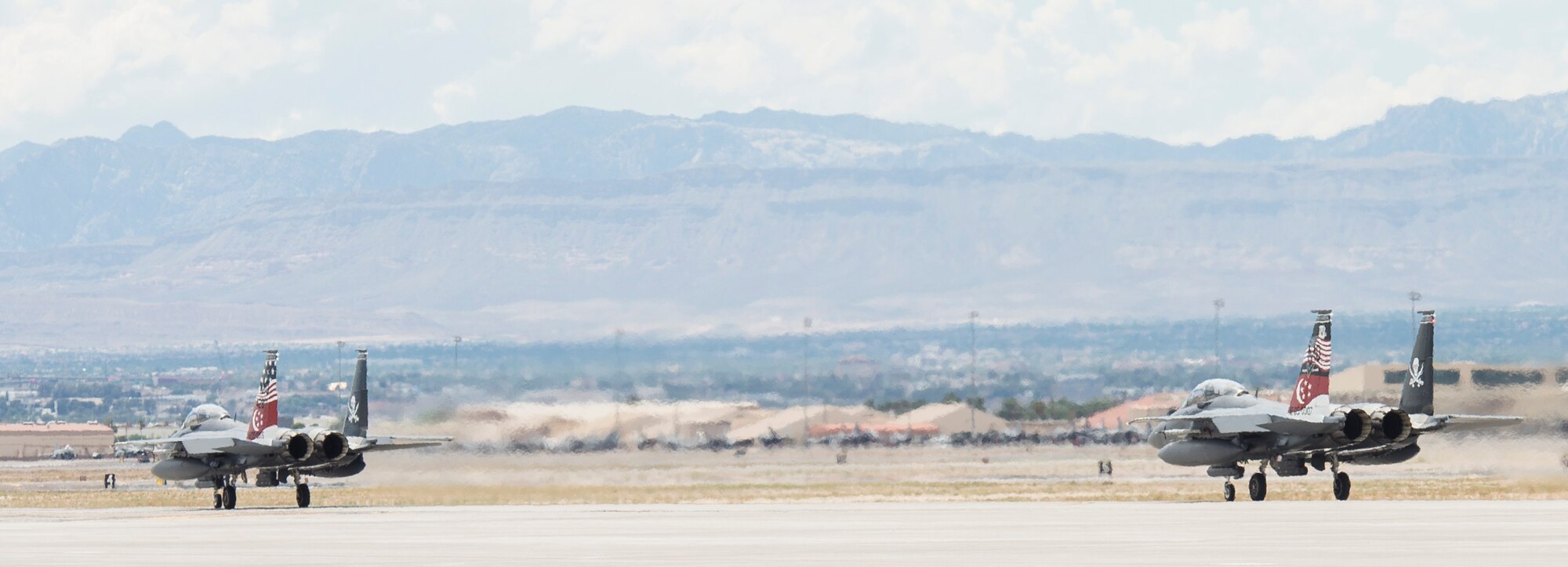 Republic of Singapore Air Force trains at Nellis AFB
