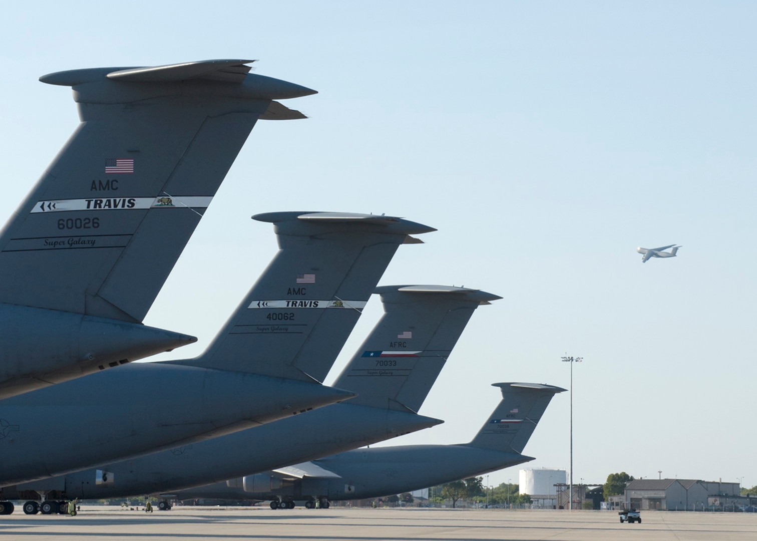 A Lockheed C-5 Galaxy takes aim to Houston, Texas, on August 30, 2017 transporting the 59th Medical Wing’s disaster relief teams. 70-members from the Air Force’s flagship medical wing were mobilized to provide medical attention to the 6 million residents of the greater Houston area, after the city suffered catastrophic flooding due to Hurricane Harvey.