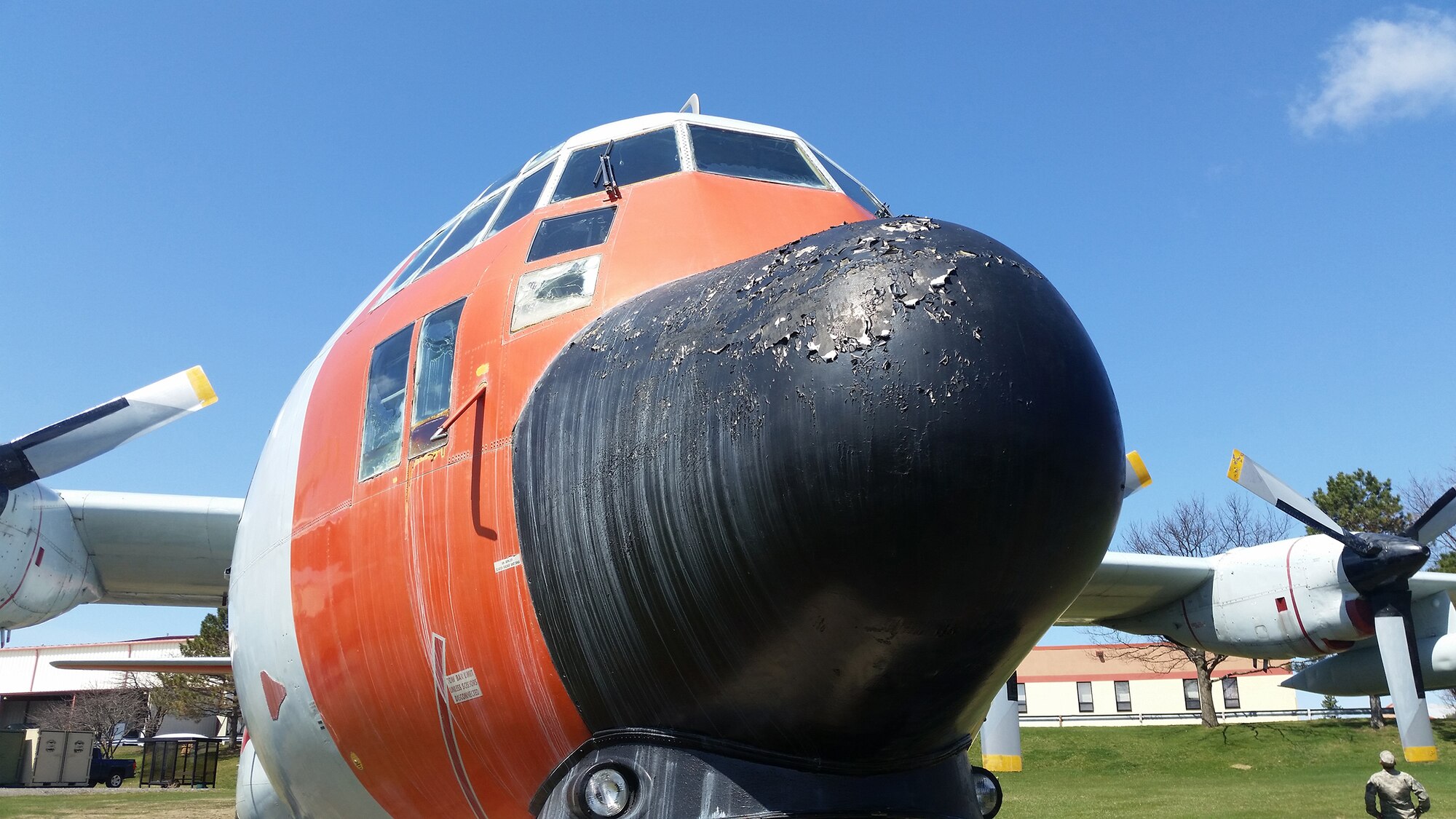 Airmen come together to improve LC-130 static display