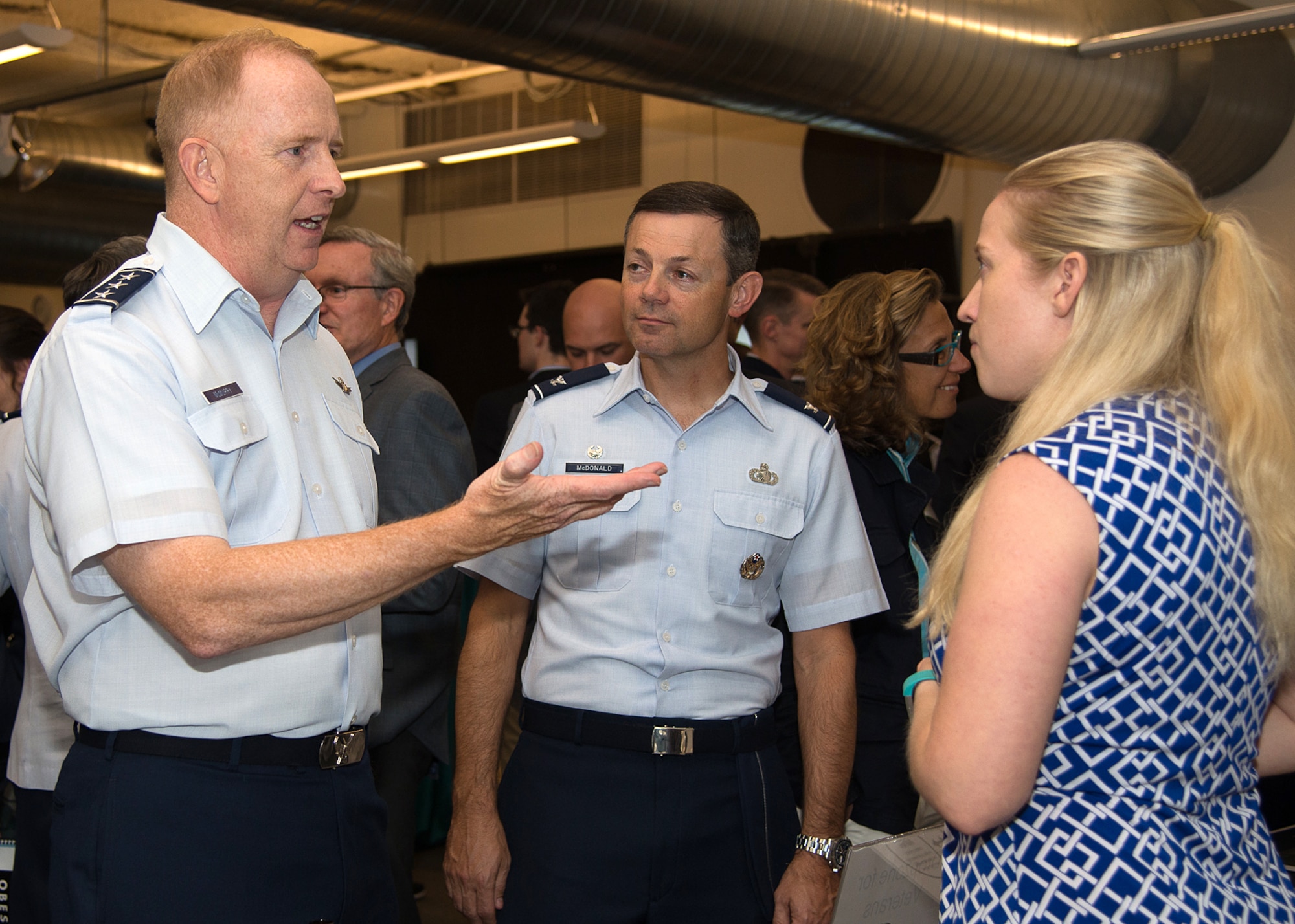 Lt. Gen. Robert McMurry attends event in Boston