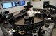 Training specialist Maj. Kevin Smith with the 72nd Air Base Wing Civil Engineering Directorate's Fire and Emergency Services stands in Tinker's new Emergency Communications Center in Bldg. 7017, which will be fully functional this fall.