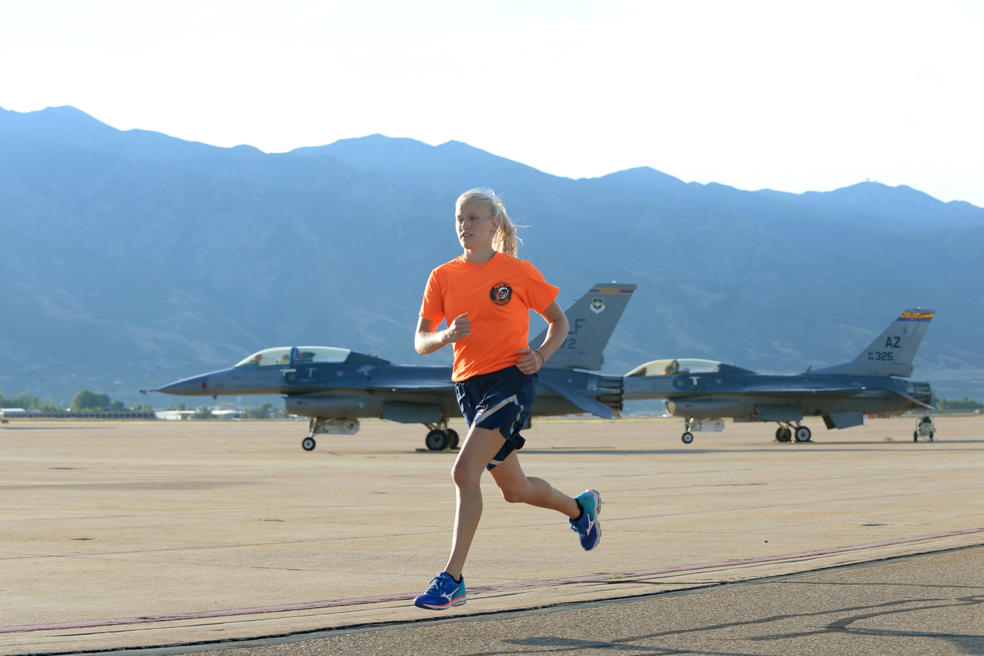 Two Airmen assigned here have been selected to run in the Air Force Marathon Sept. 16 as Air Force Materiel Command team members.
