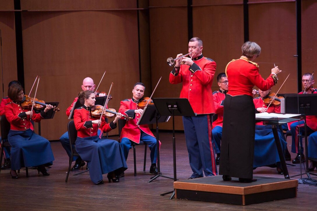 Marine Chamber Orchestra Summer Series Concert at Schlesinger Concert Hall in Alexandria, Va.