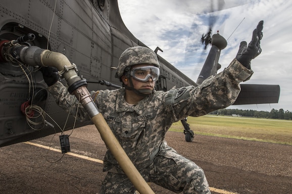 Army Reserve aviation support to Hurricane Harvey