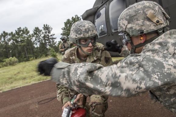 Army Reserve aviation support to Hurricane Harvey