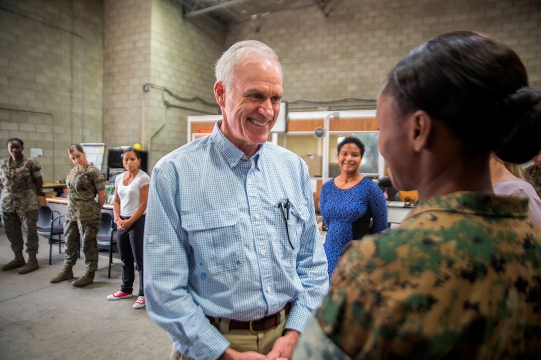 SecNav Visit