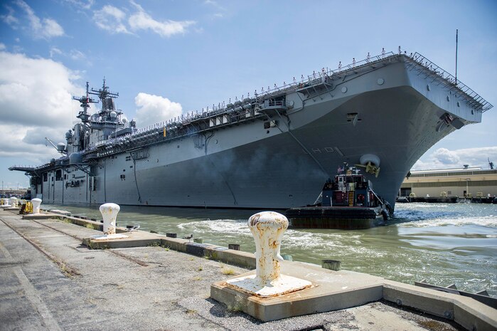 Wasp Departs to be Forward Deployed to Japan