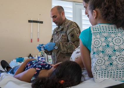 Army medical team provides care to rural Puerto Ricans