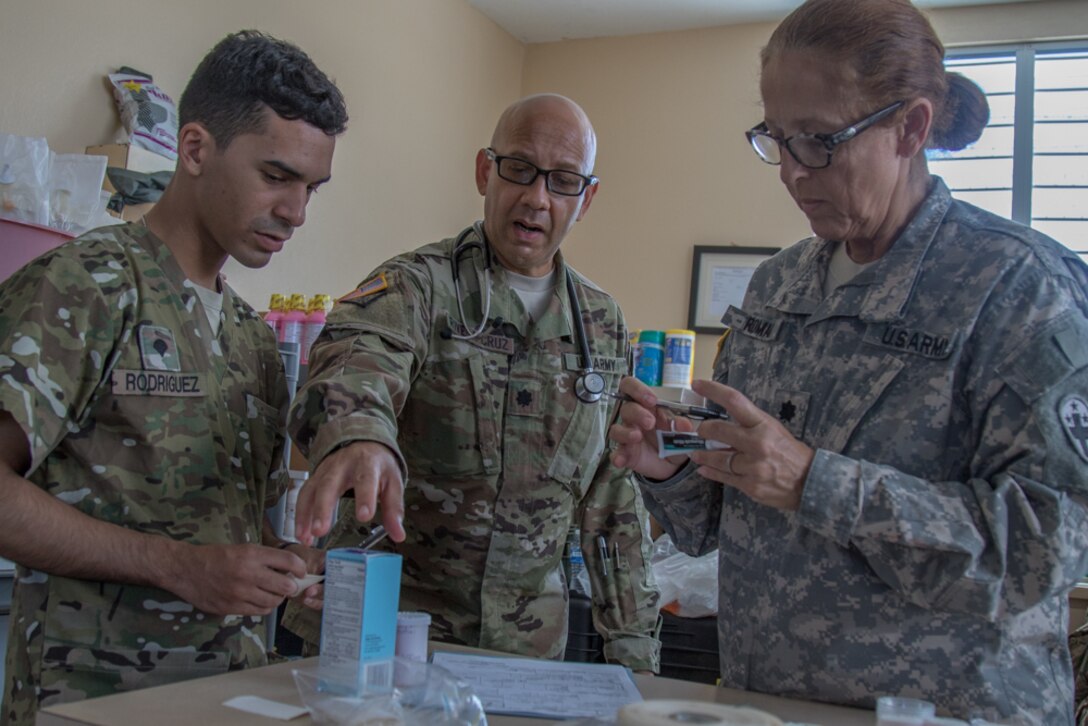 Army medical team provides care to rural Puerto Ricans