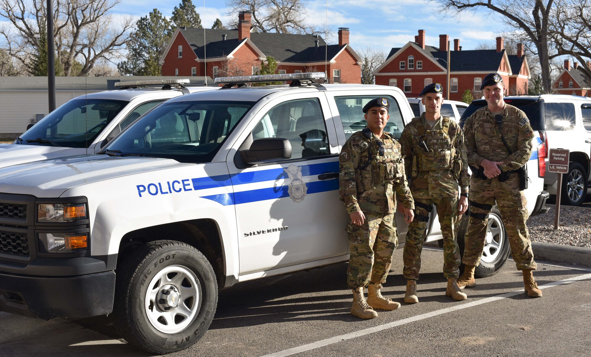 Airmen posing for photo