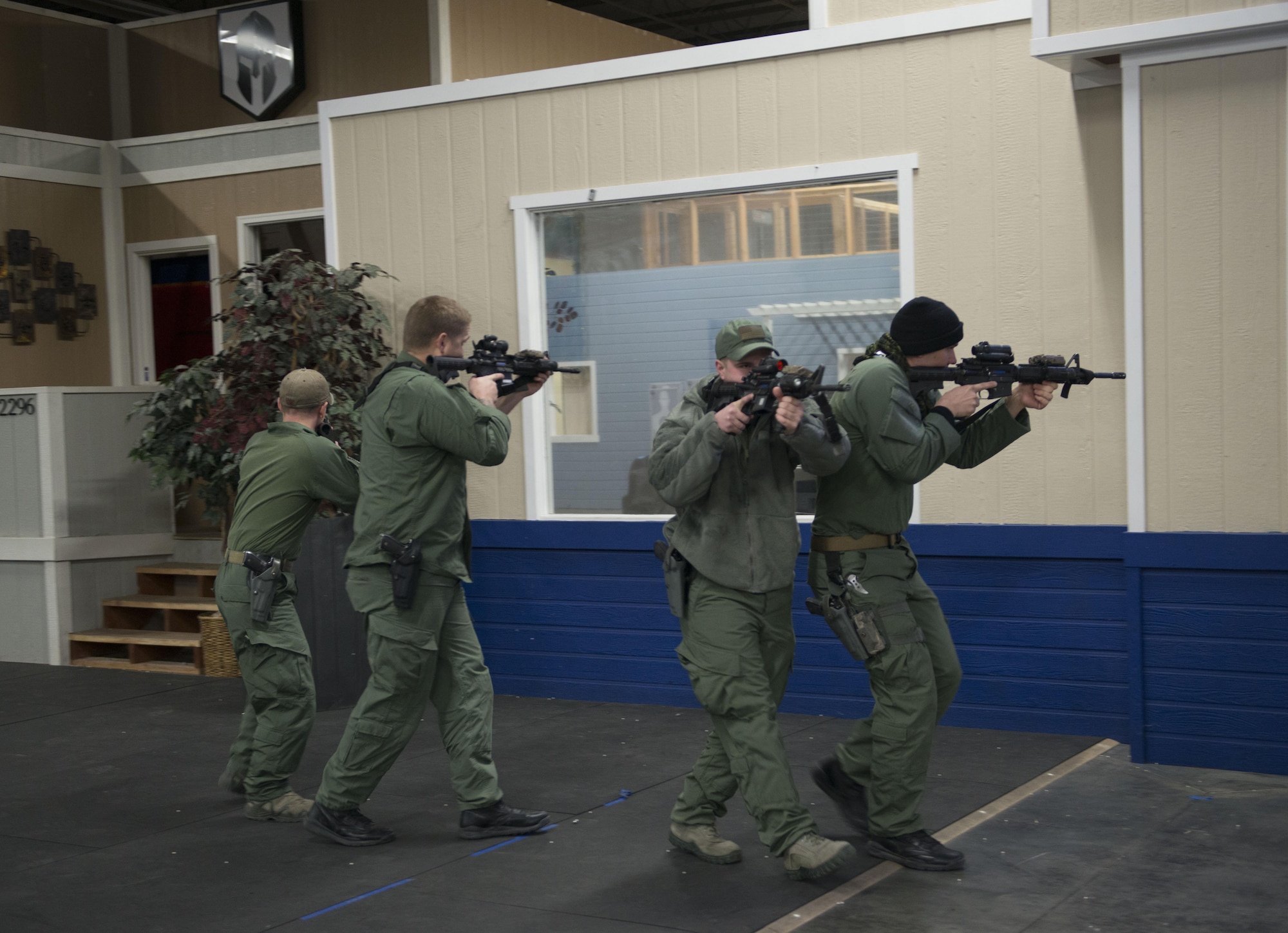 At the end of the training course, the team will be recognized as a Special Weapons and Tactics team, also known as S.W.A.T.