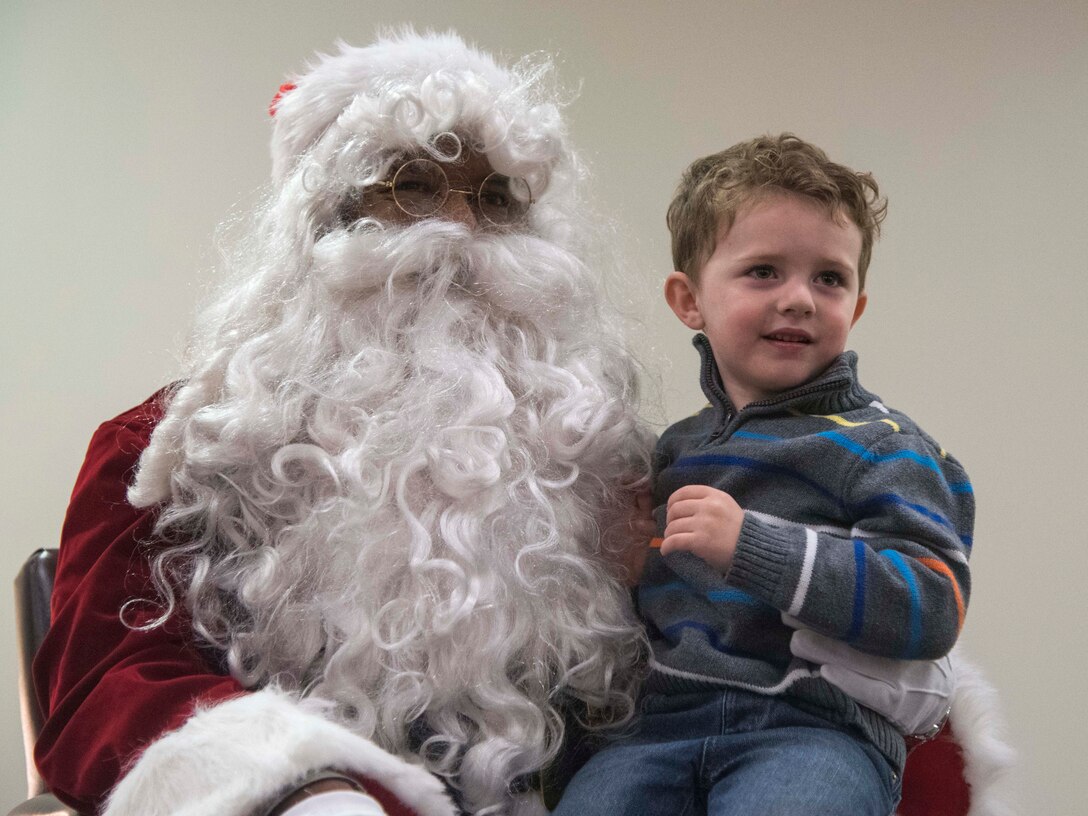 Santa & child