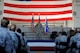 Chief of Staff of the Air Force, Gen. David L. Goldfein, speaks to Airmen about top three priorities during an all call Dec. 1, 2017, at Beale Air Force Base, California. Goldfein’s three focus areas are to revitalize squadrons, strengthen joint leaders and teams and advance multi-domain, multi-functional command and control. (U.S. Air Force photo/ Senior Airman Ramon A. Adelan)