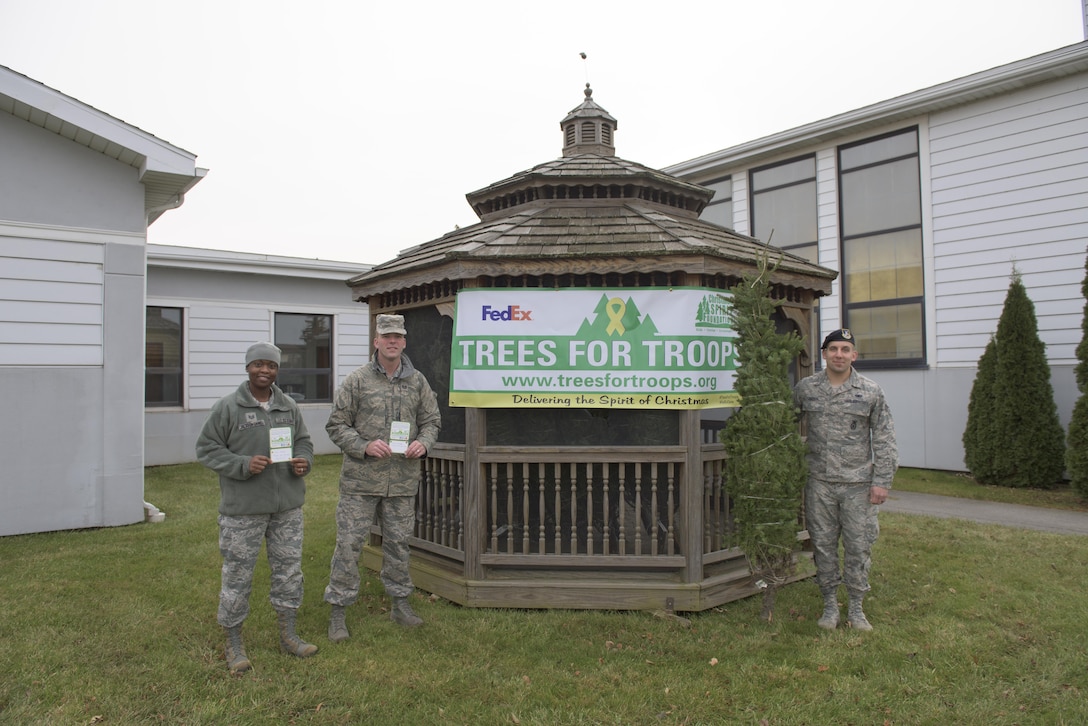 Trees donated for troops in need