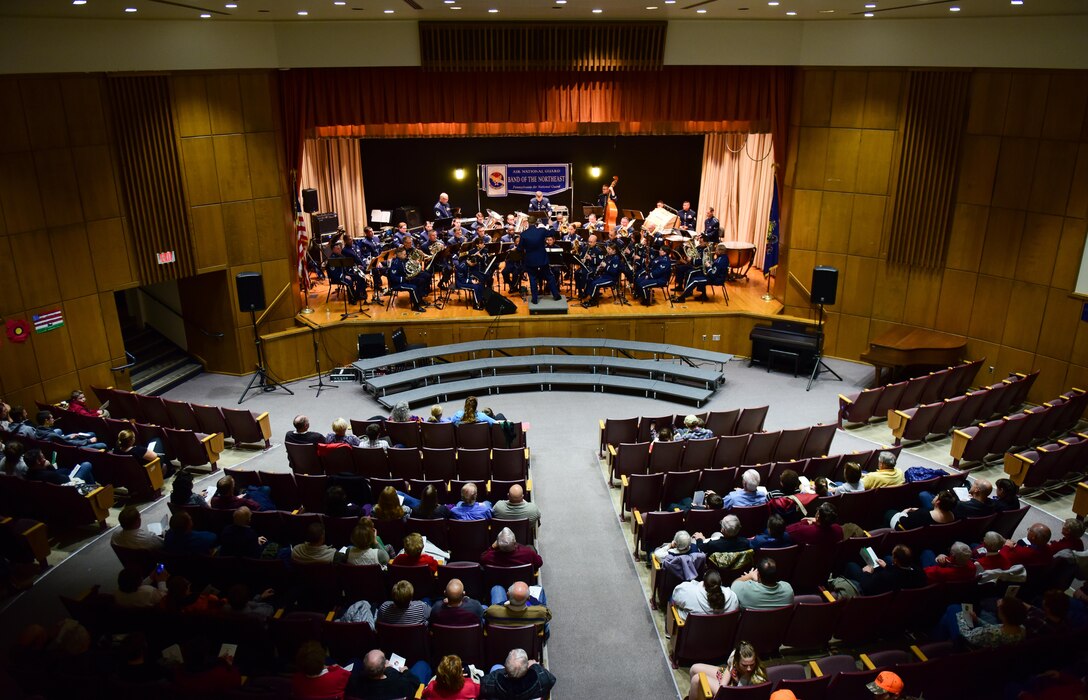 ANG Band of the Northeast performs Christmas Festival