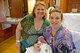 Staff Sgt. Grace Hoyt, 341st Missile Wing chaplain assistant, poses with baby Carolena and mother Gabby Baird Nov. 9, 2017, at Benfis Health System, Great Falls, Mont.